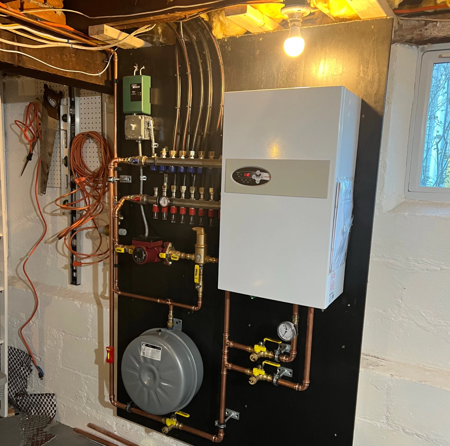 gas boiler installation service